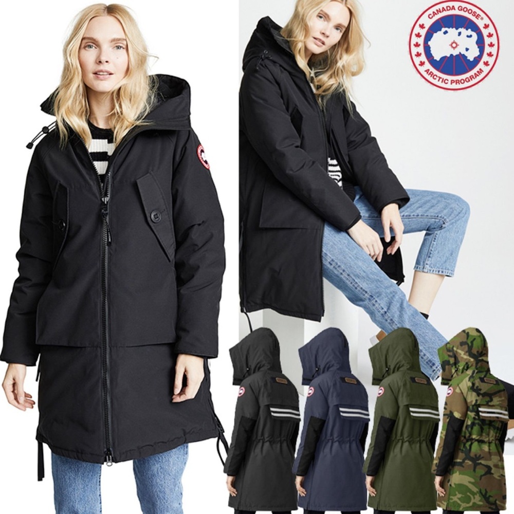 Canada Goose Olympia Down Parka. Size Medium. EUC. Poshmark authentication. - Picture 2 of 16